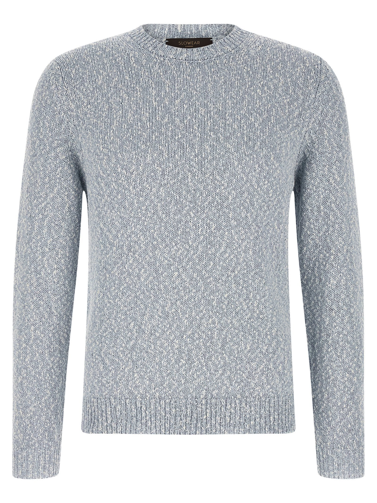 Zanone Two-tone Yarn Sweater