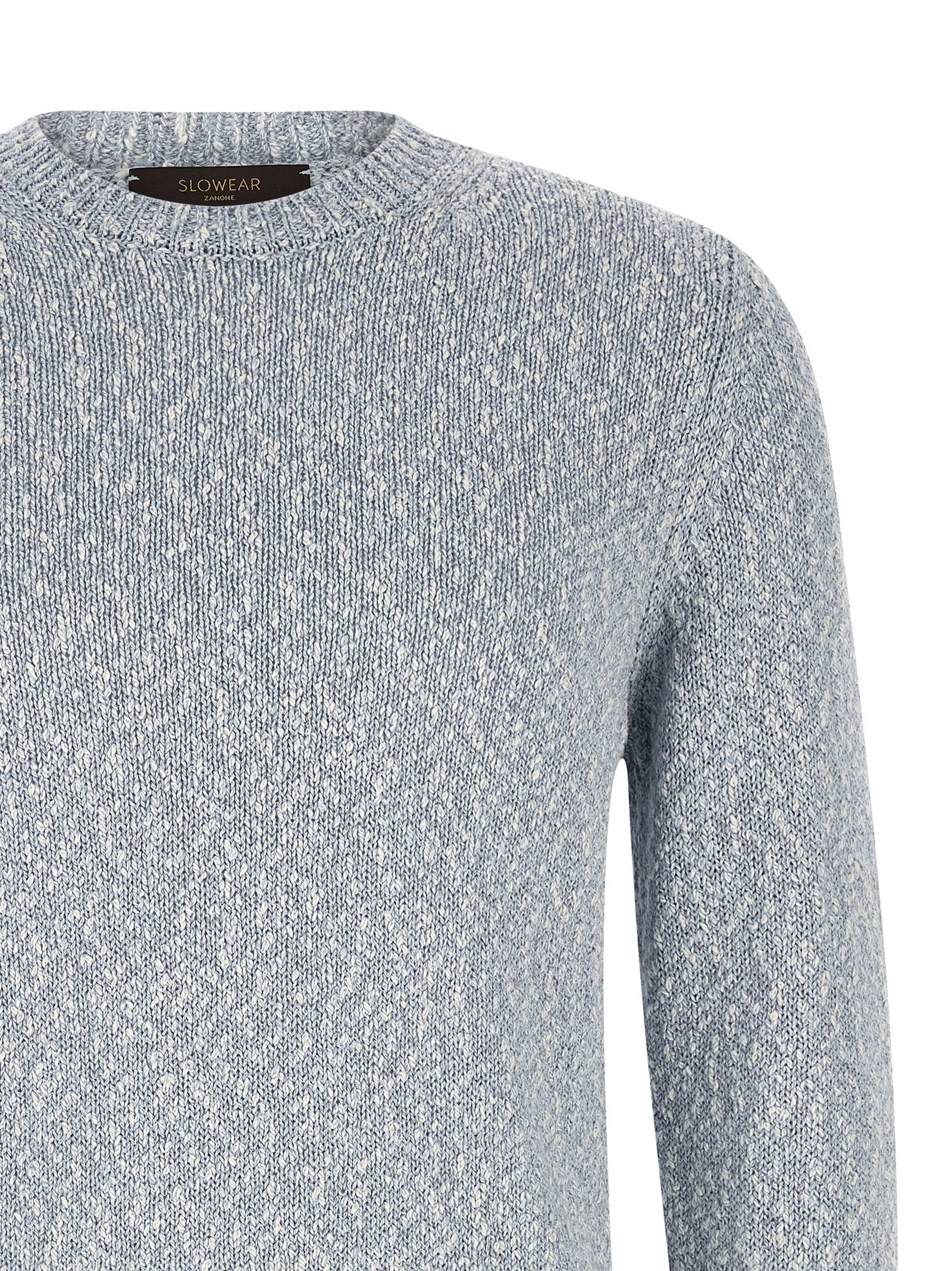Zanone Two-tone Yarn Sweater