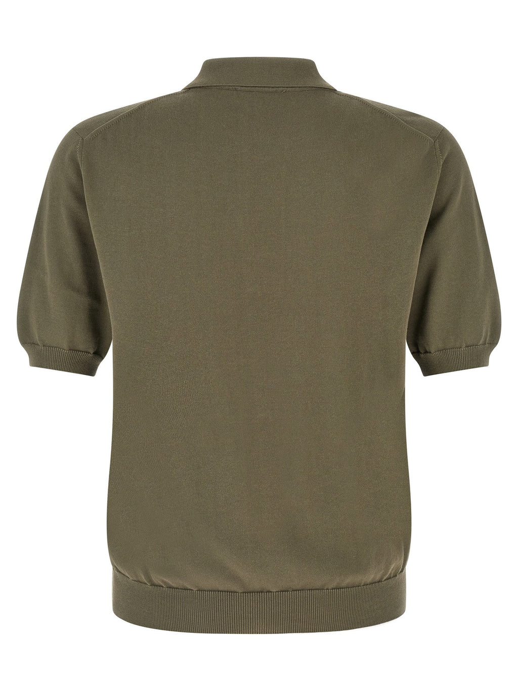 Zanone Cotton Knit Polo Shirt