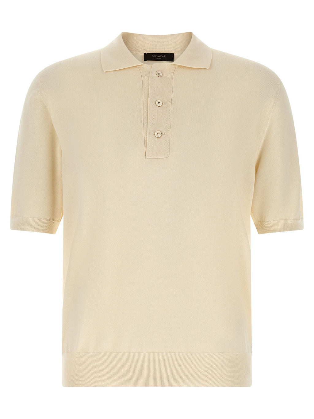 Zanone Cotton Knit Polo Shirt