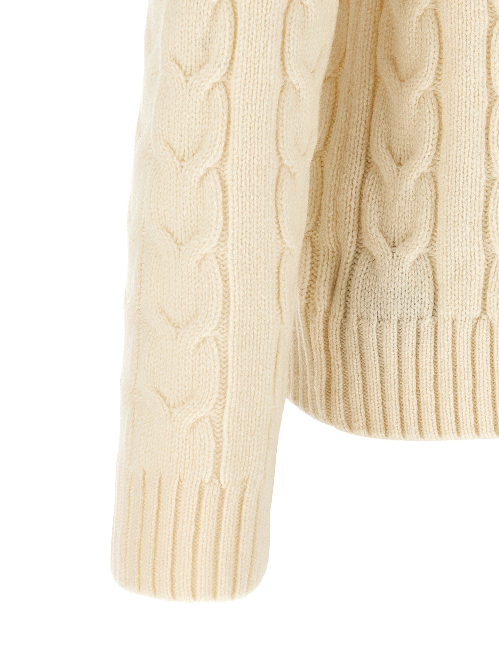 Zanone Braided Turtleneck Sweater