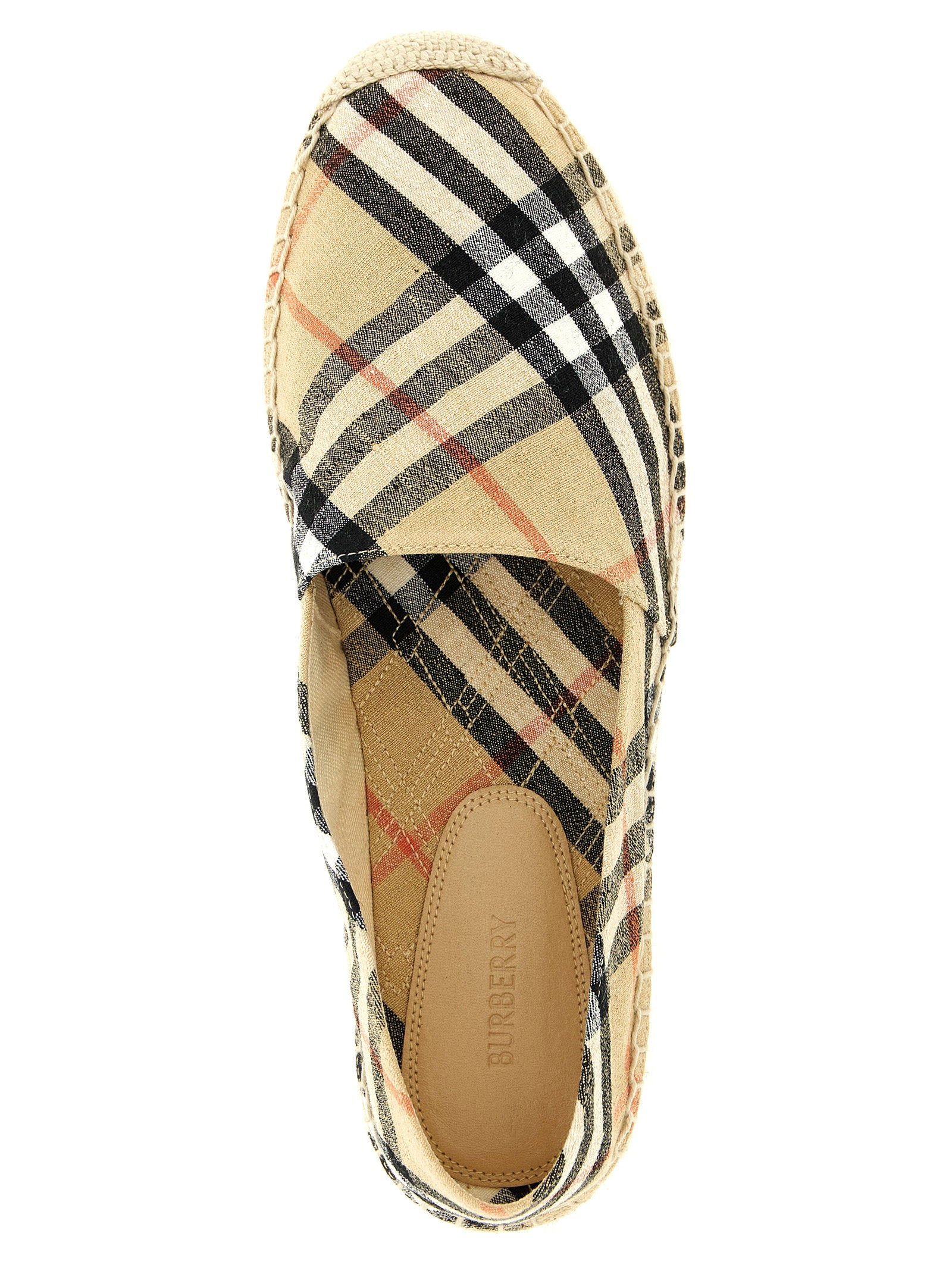 Burberry Check Espadrilles