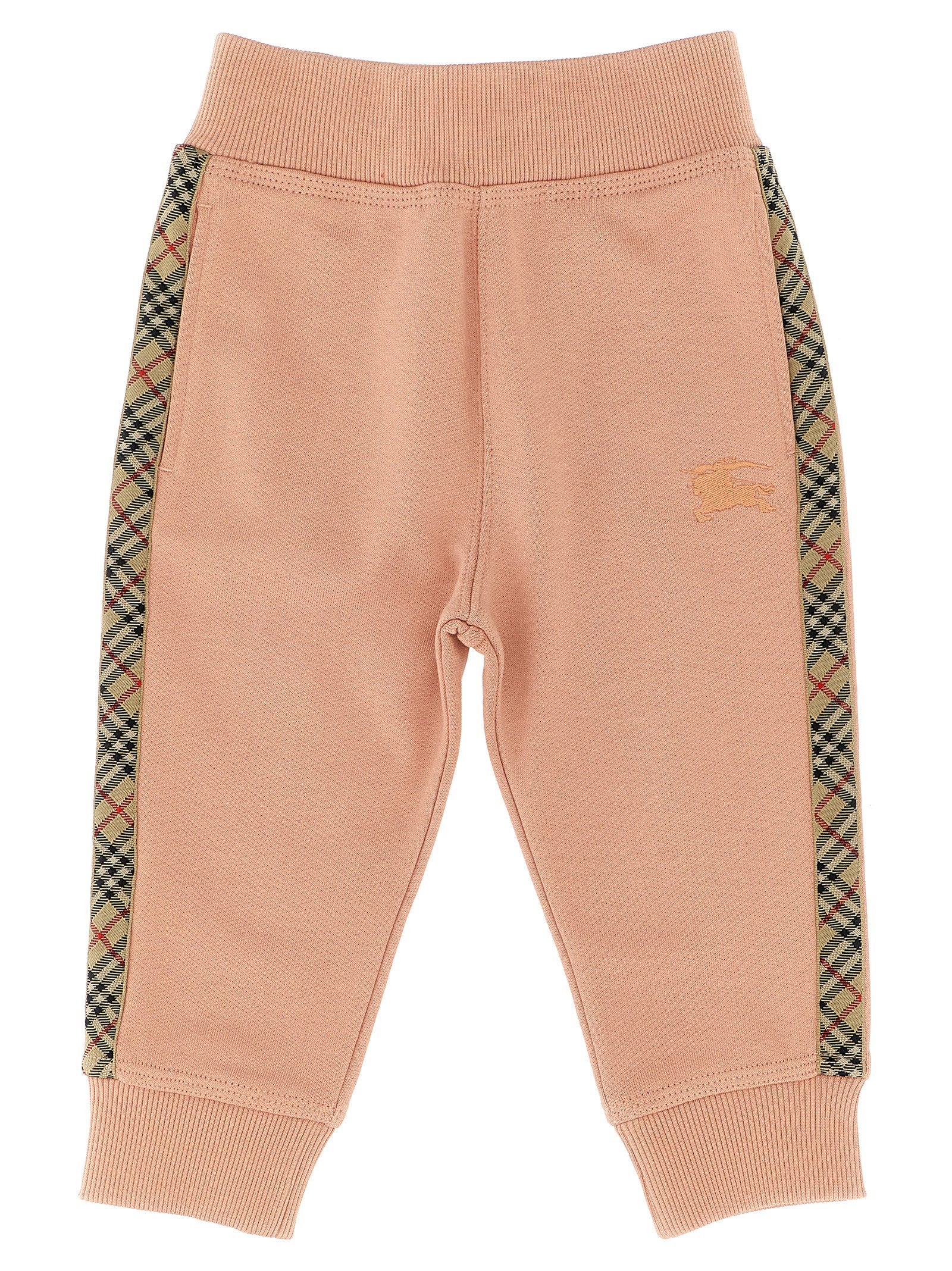 Burberry Jackson Check Tape Joggers