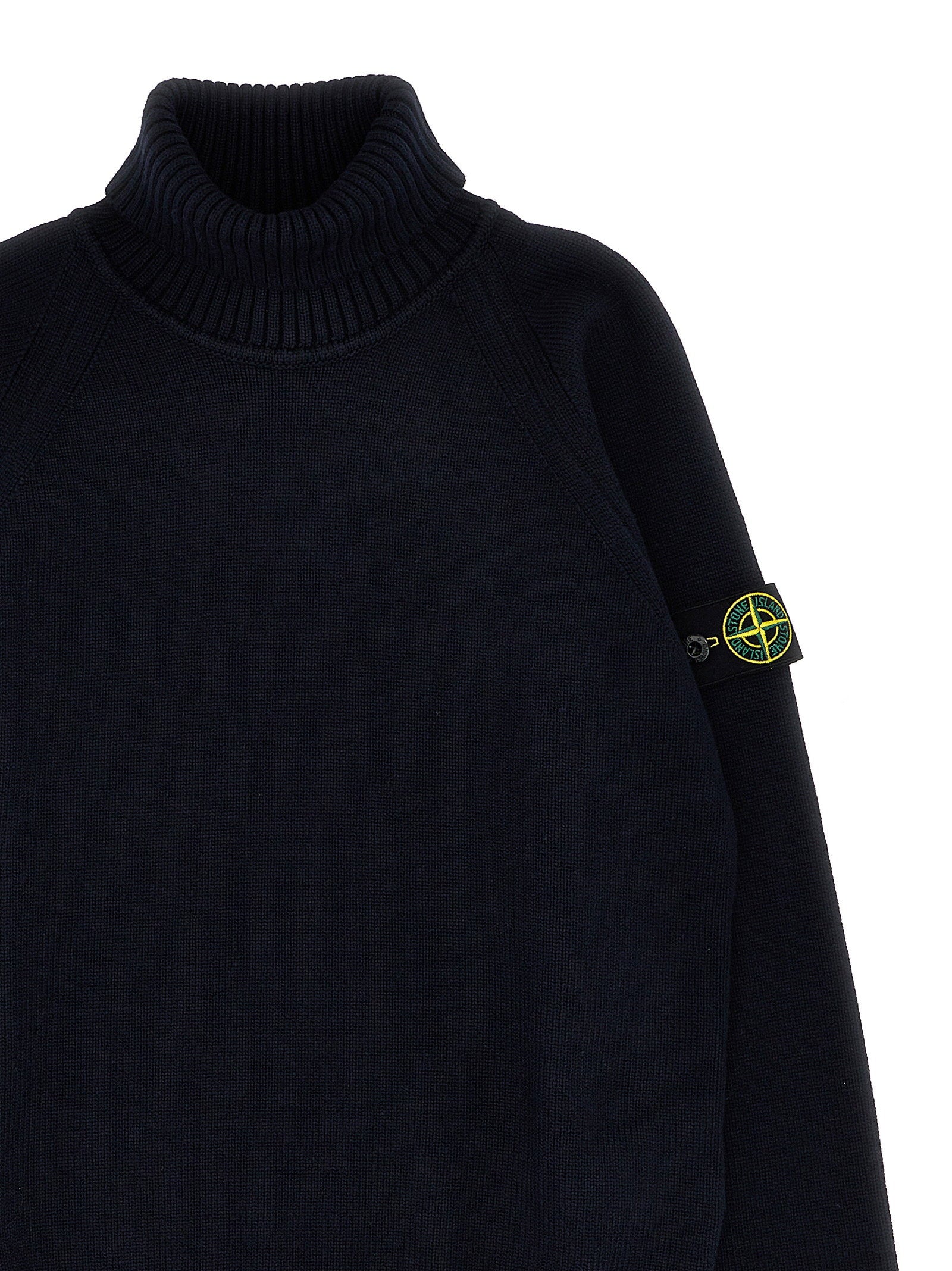 Stone Island Junior Logo Badge Sweater