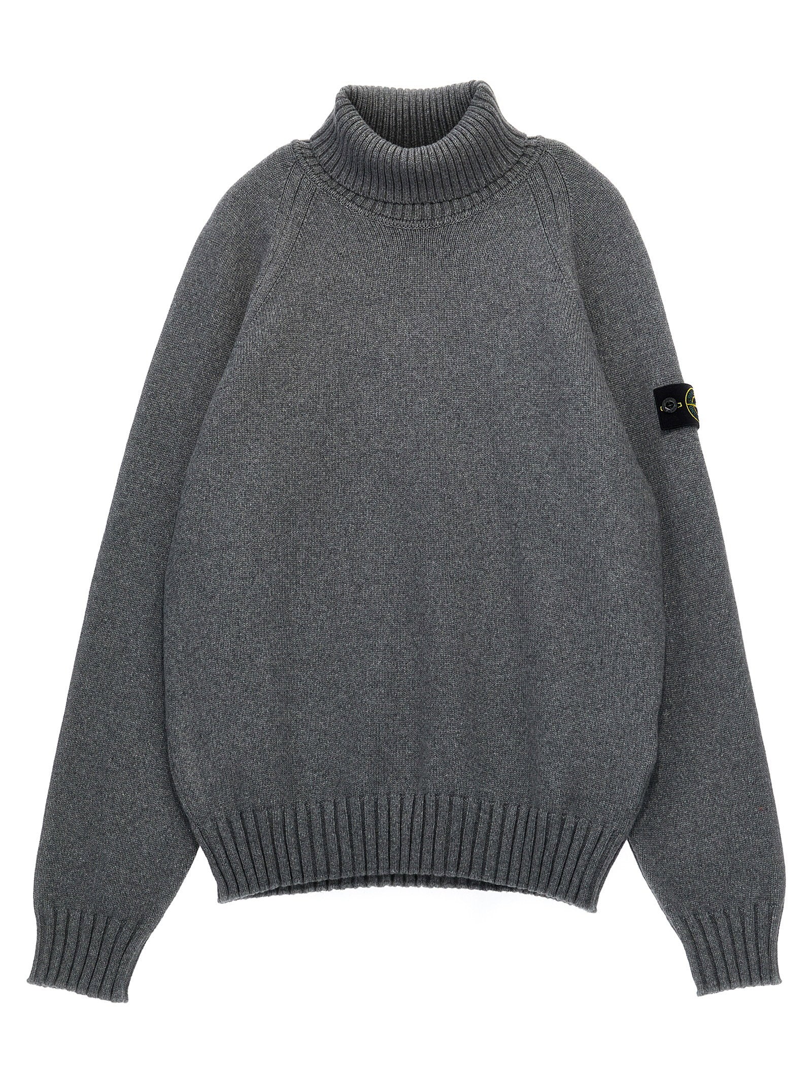Stone Island Junior Logo Badge Sweater