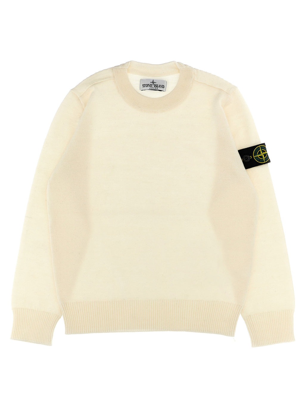 Stone Island Junior Logo Patch Sweater