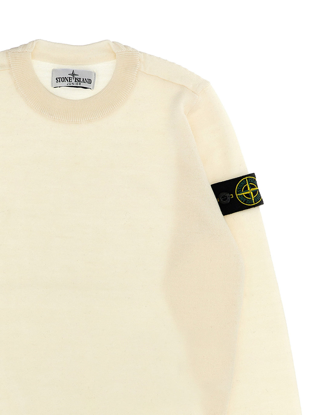 Stone Island Junior Logo Patch Sweater