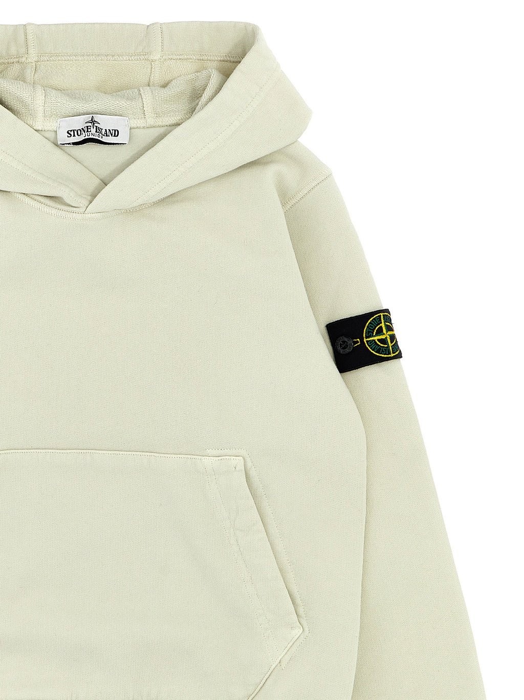 Stone Island Junior Logo Patch Hoodie