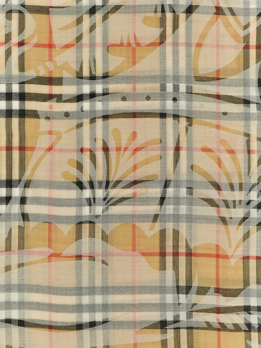 Burberry Equestrian Knight Design Scarf