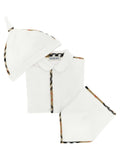 Burberry Baby Set Hamilton Jumpsuit + Cap + Bib