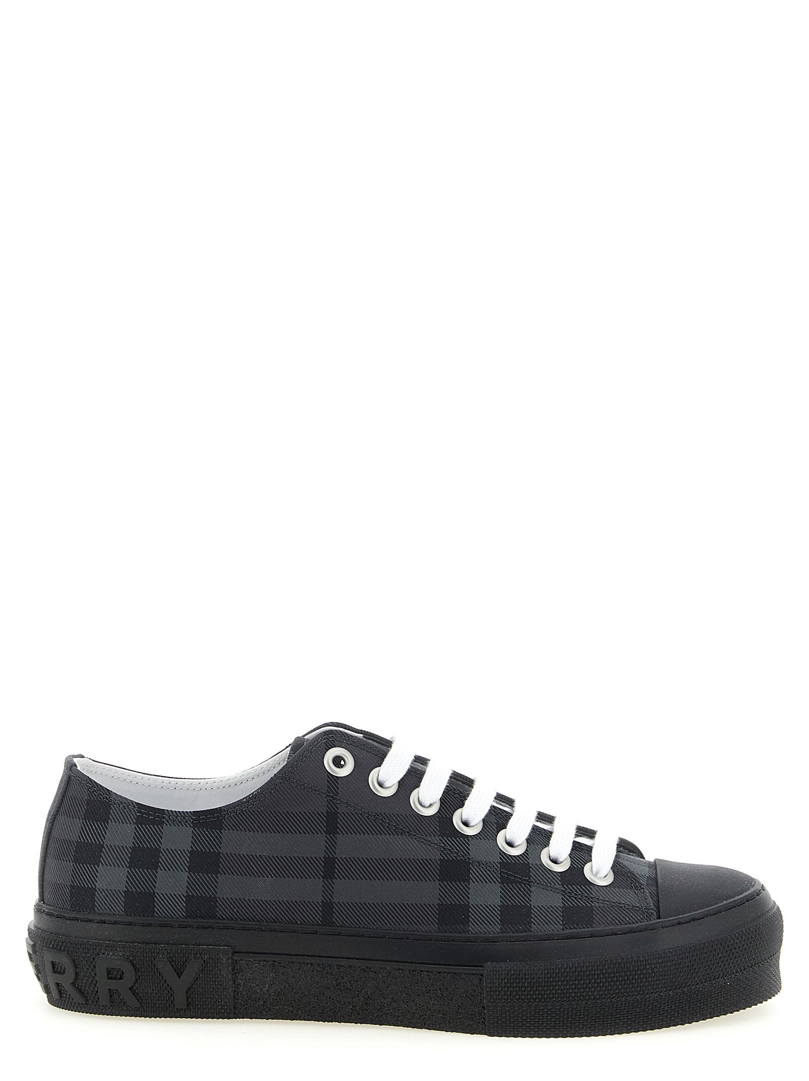 Burberry Check Print Sneakers