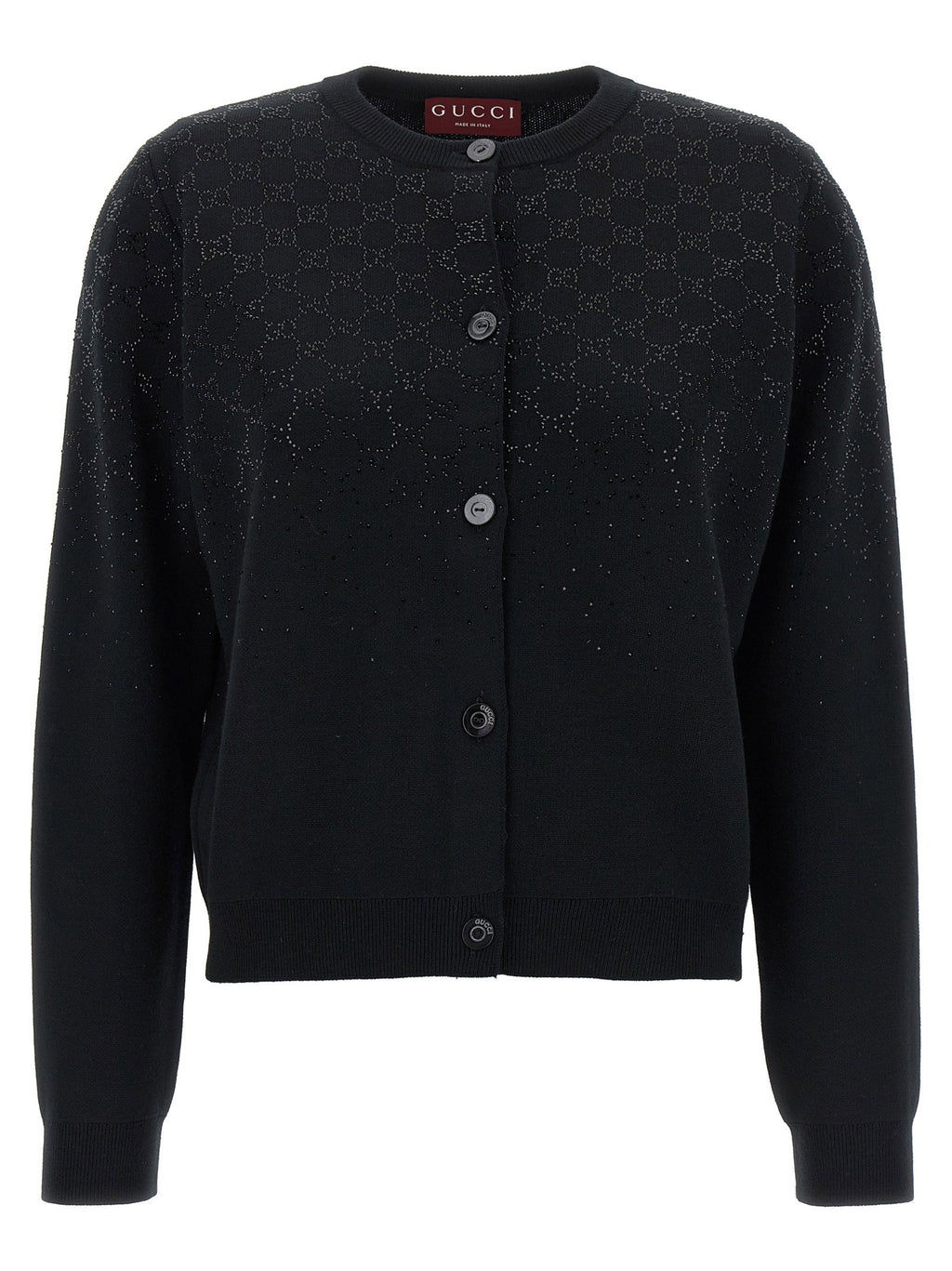 Gucci Gg Crystal Cardigan