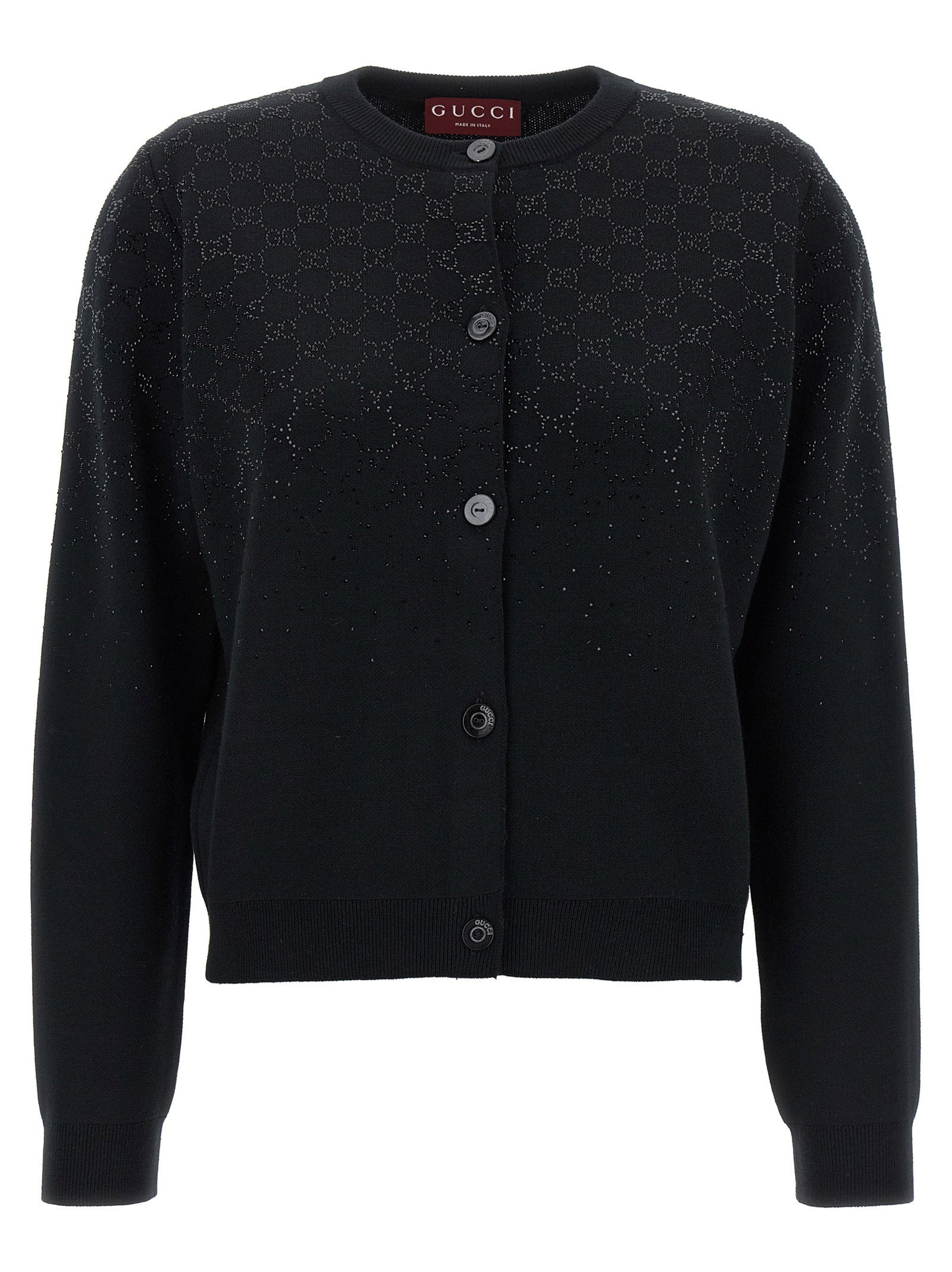 Gucci Gg Crystal Cardigan