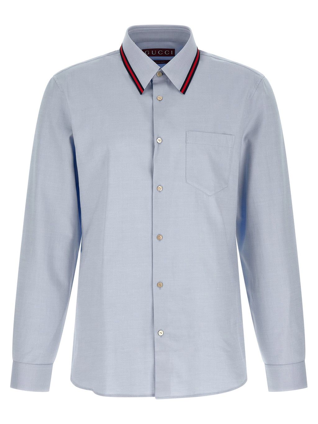 Gucci Web Collar Shirt