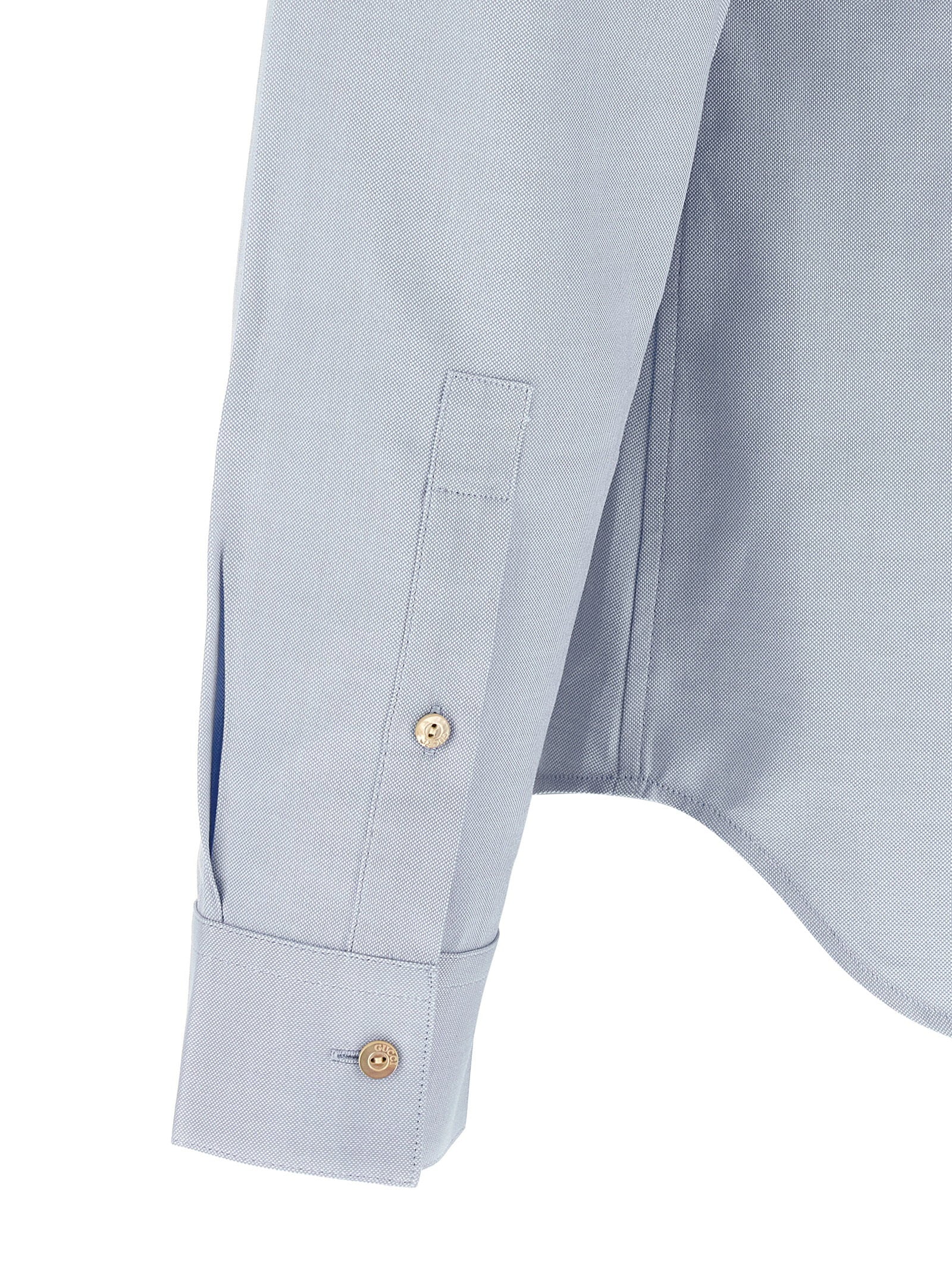 Gucci Web Collar Shirt