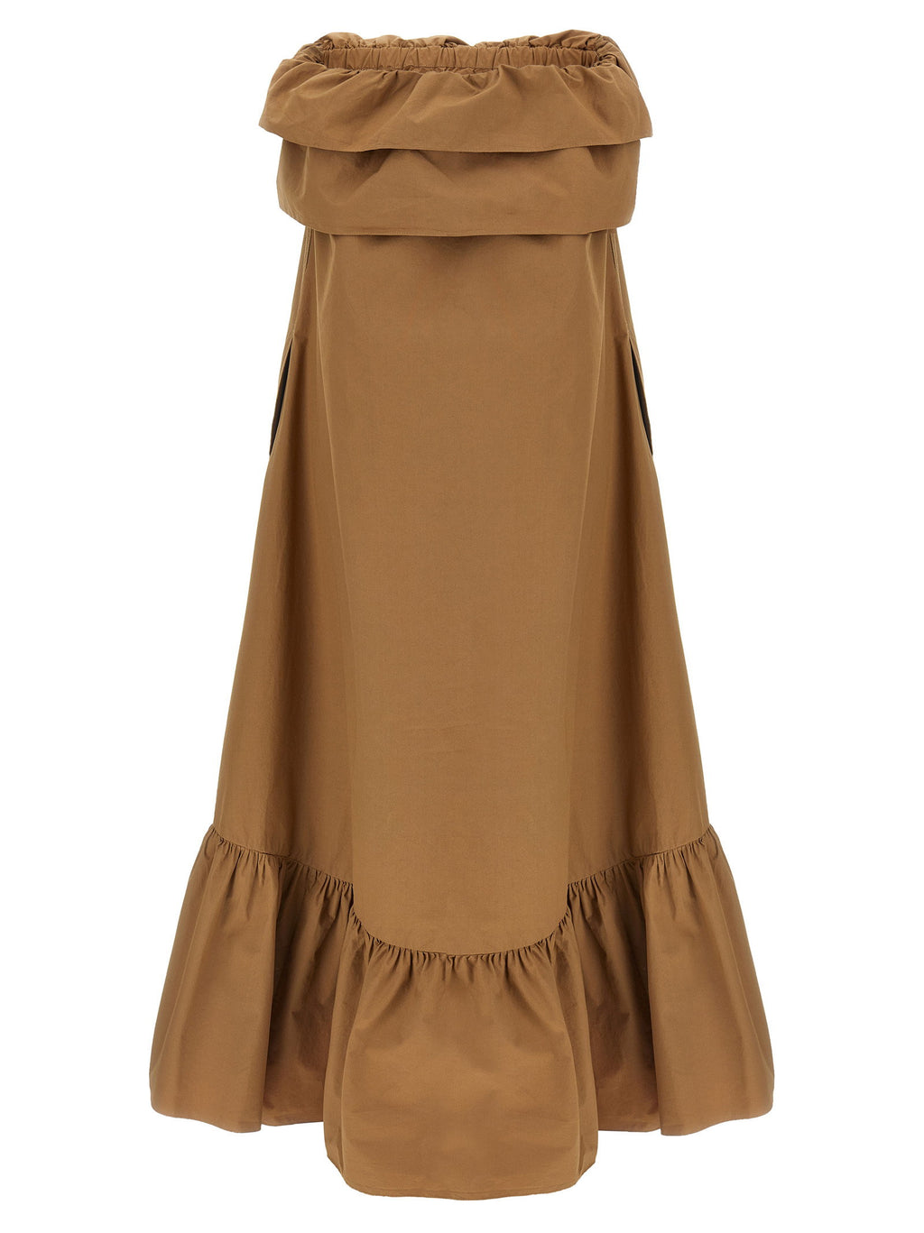 Saint Laurent Flounce Dress