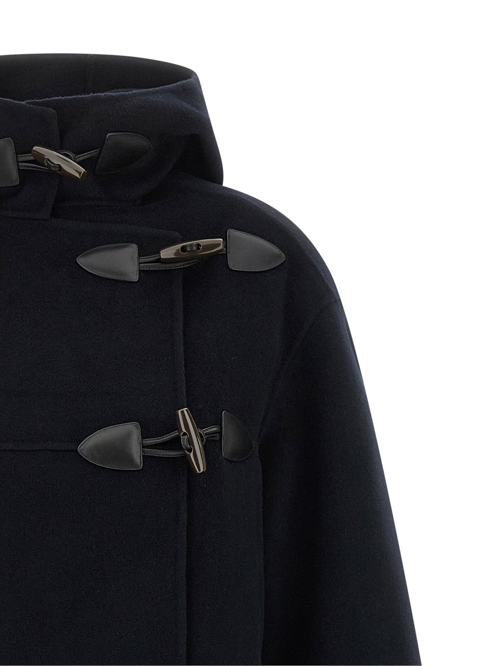 Rohe Duffle Reversible Coat With Alamari