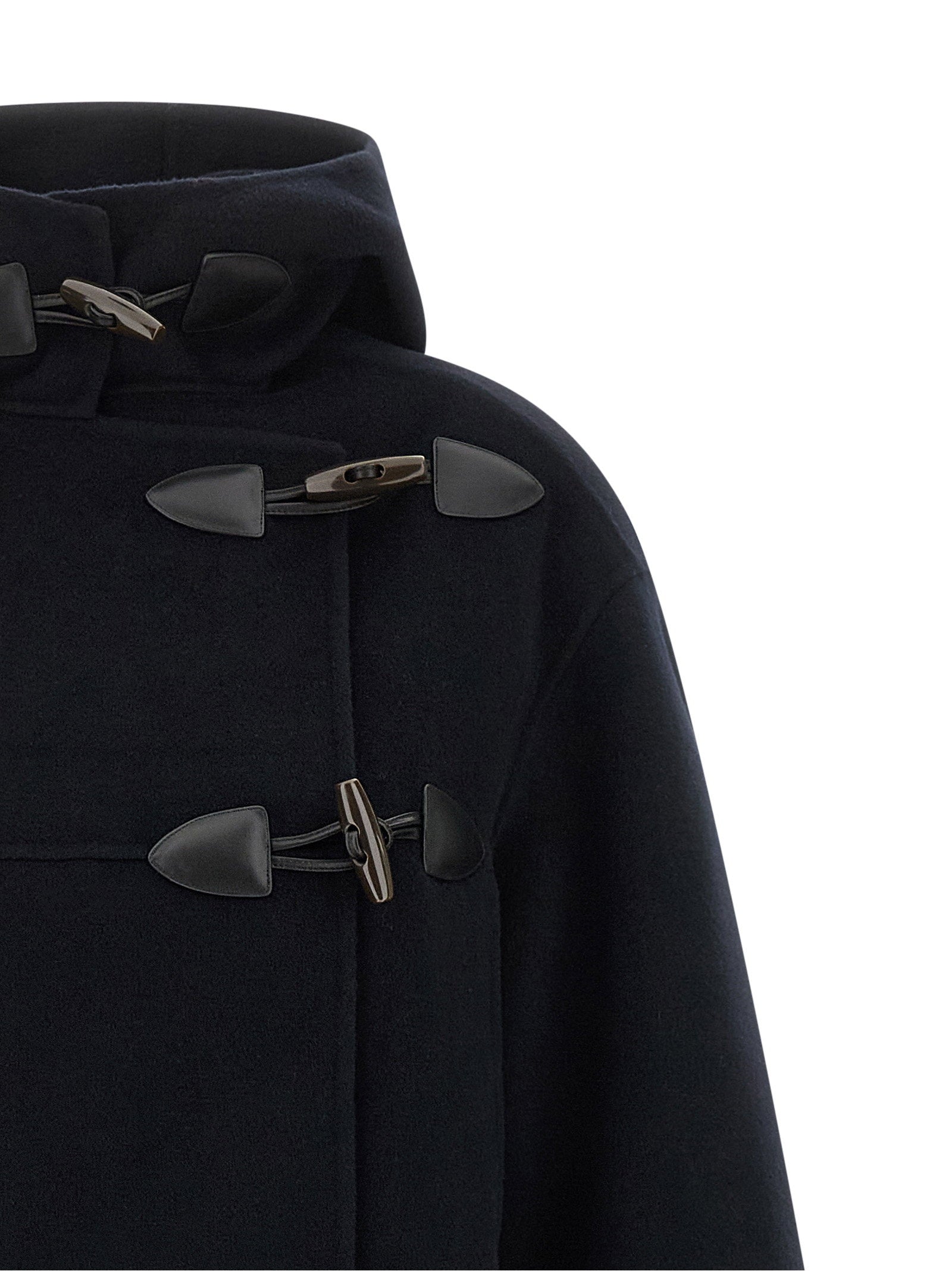 Rohe Duffle Reversible Coat With Alamari