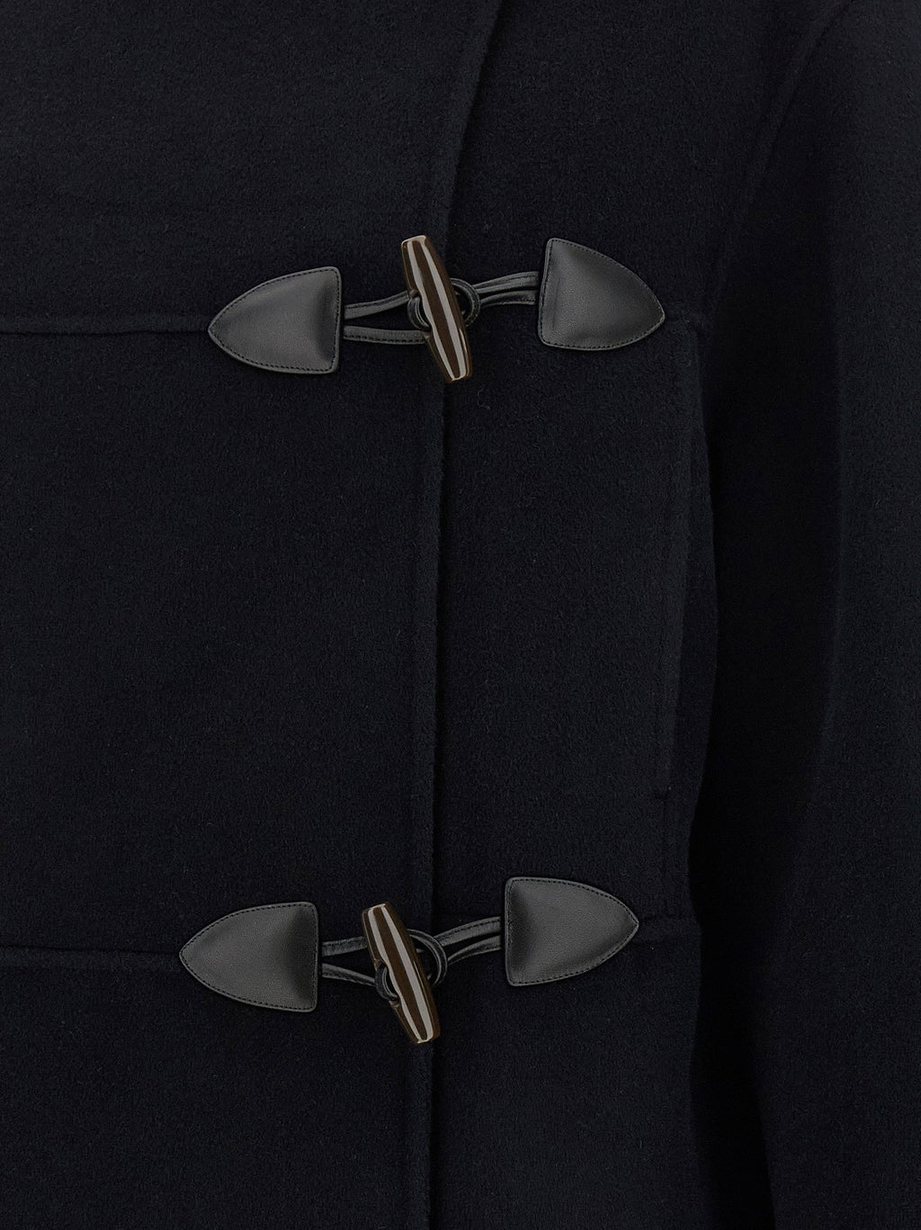 Rohe Duffle Reversible Coat With Alamari