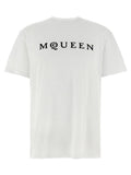 Alexander McQueen Flocked Mcqueen T-shirt
