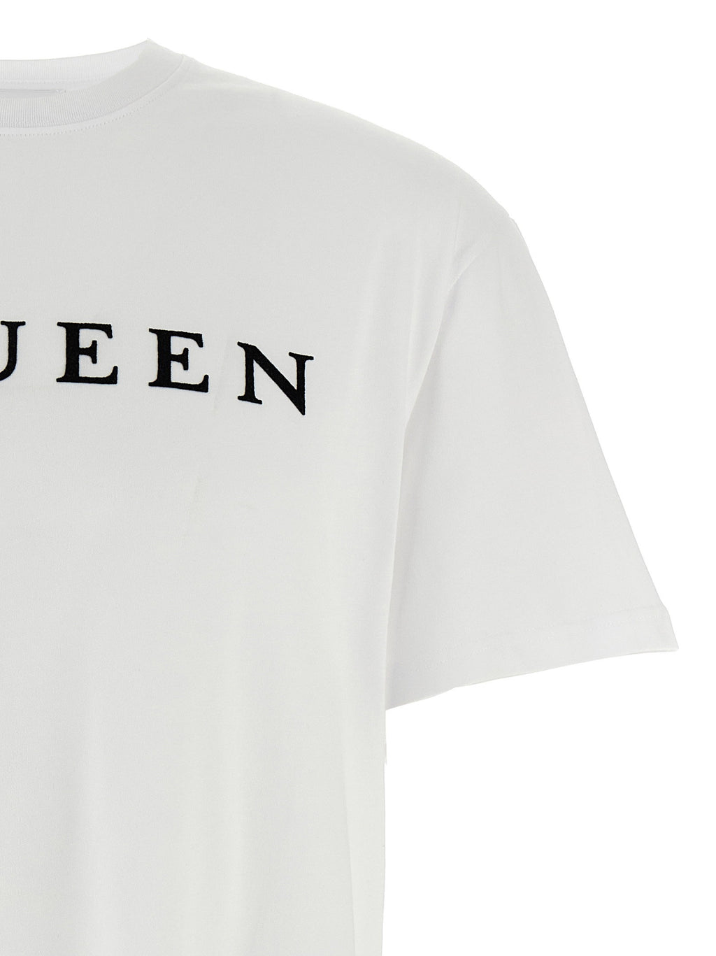 Alexander McQueen Flocked Mcqueen T-shirt