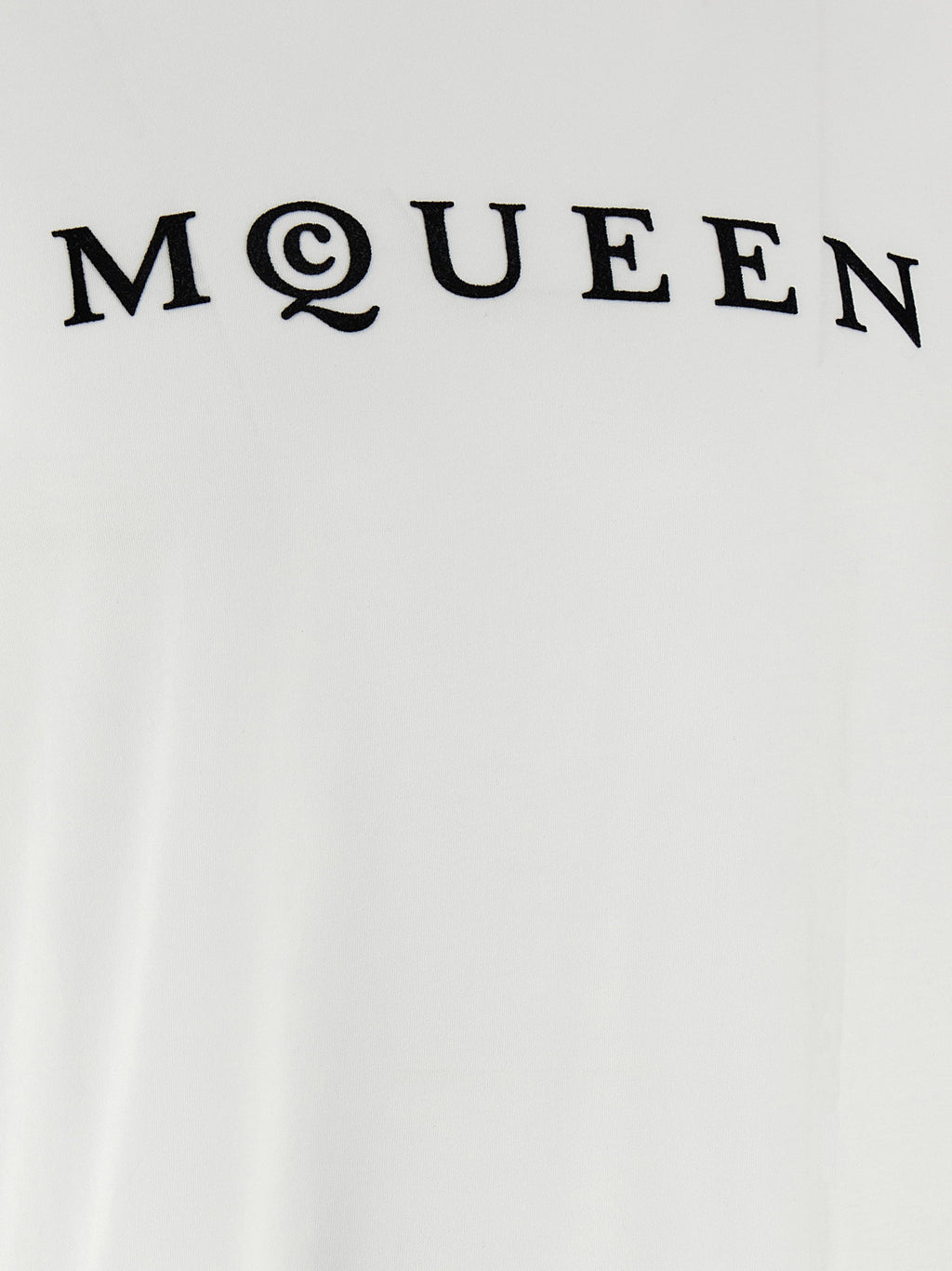 Alexander McQueen Flocked Mcqueen T-shirt
