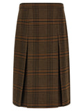 Saint Laurent Prince Of Wales Skirt