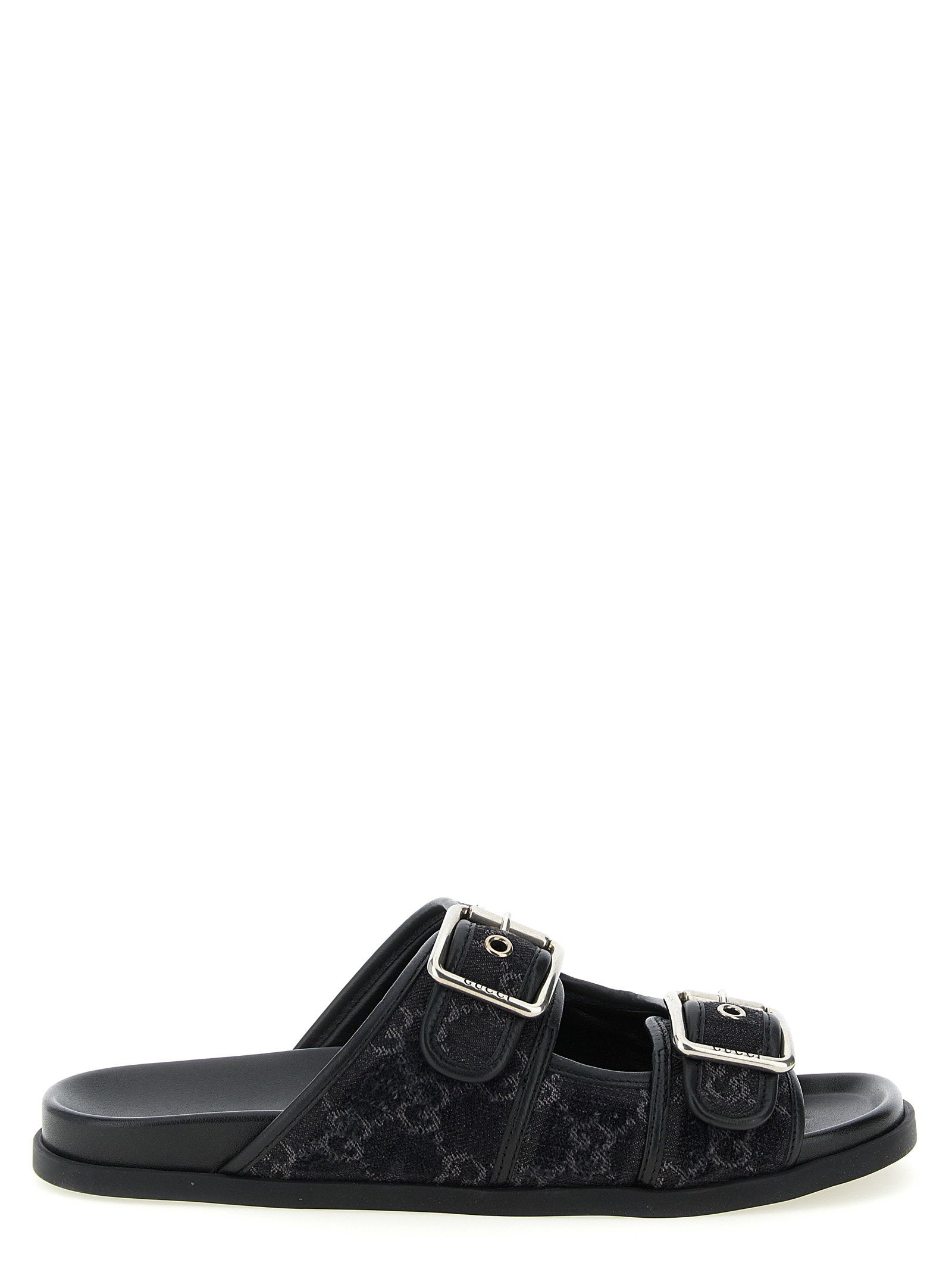 Gucci Gg Denim Slides