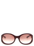 Gucci Red Ancora Sunglasses