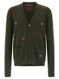 Gucci Gg Intarsia Cardigan
