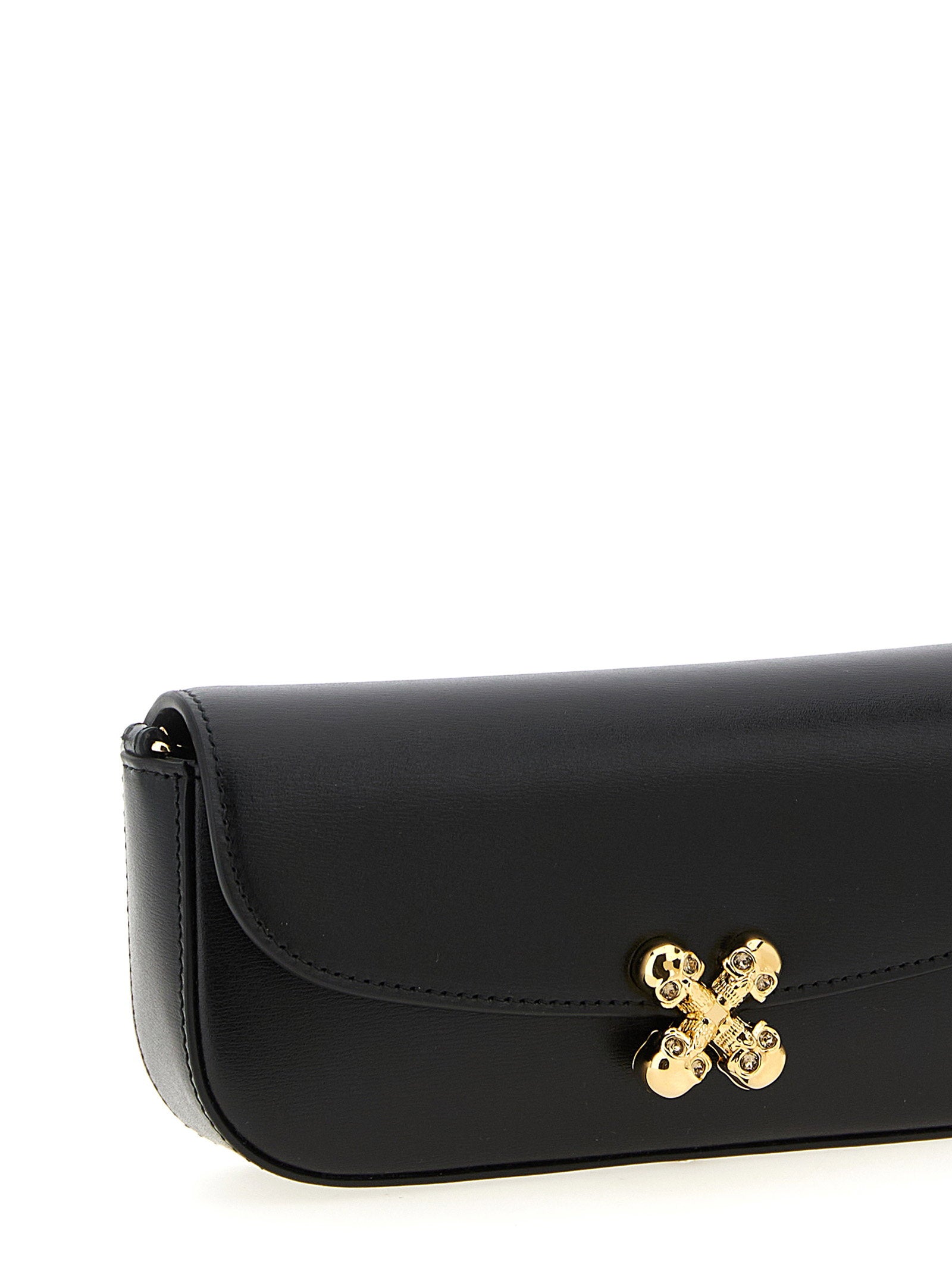 Alexander McQueen Skull Flower Small Crossbody Bag