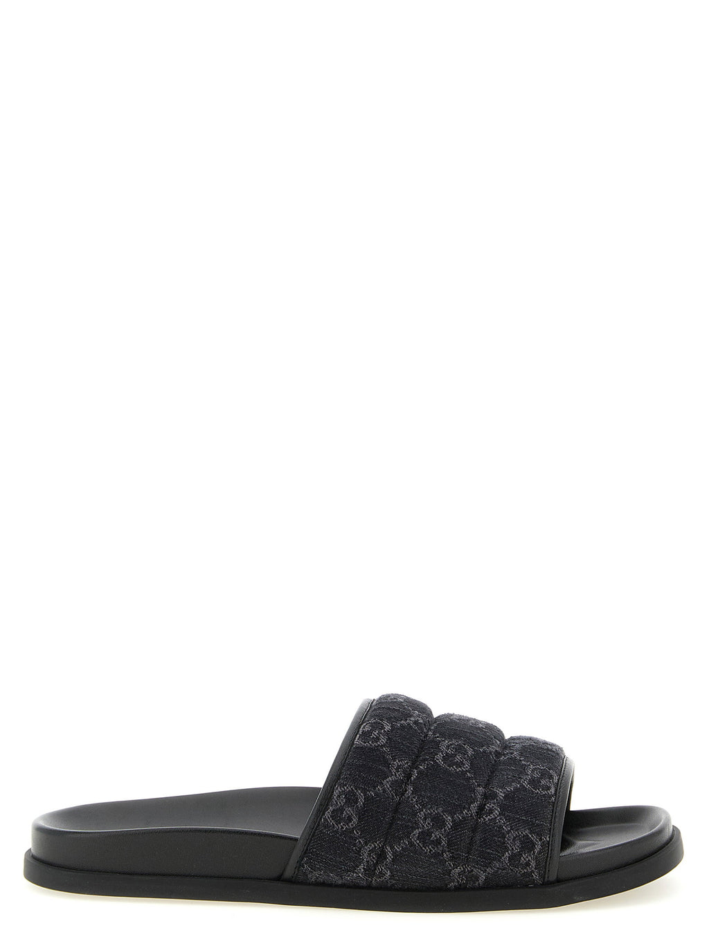 Gucci Gg Denim Slides