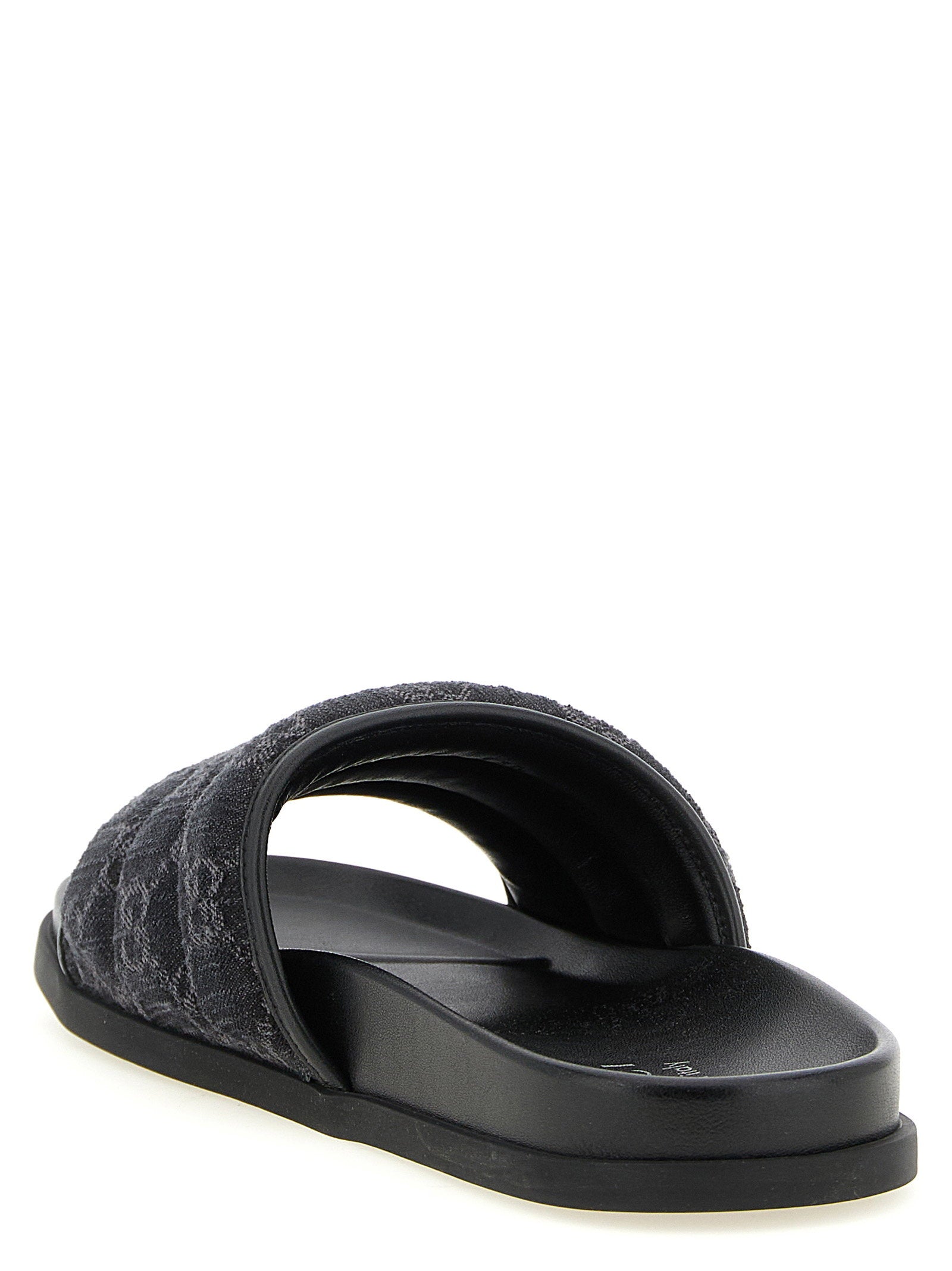 Gucci Gg Denim Slides