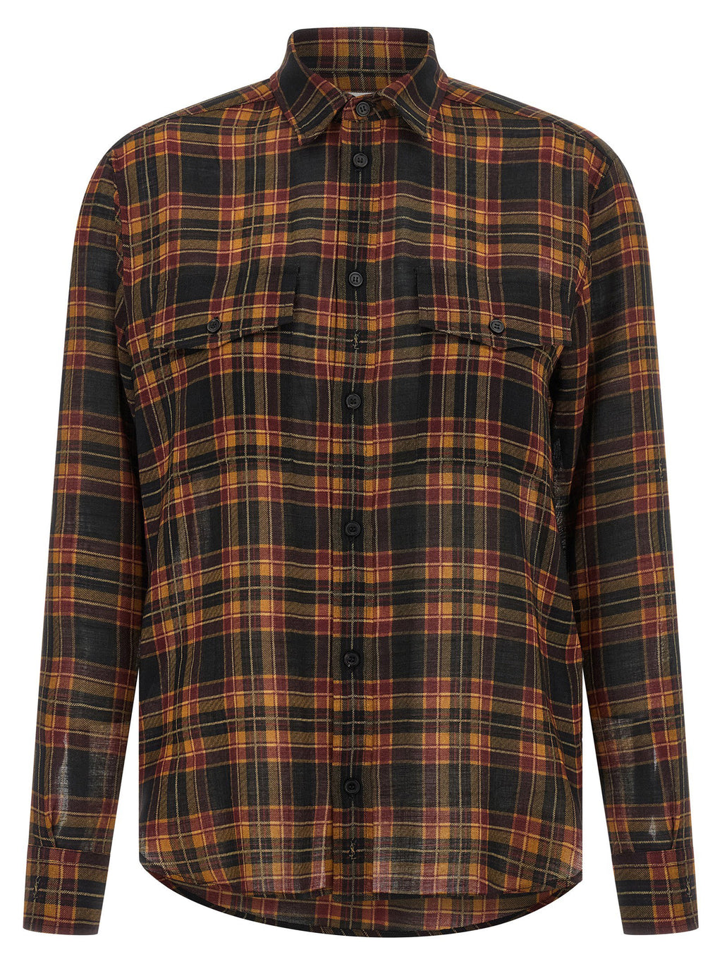Saint Laurent Cassandre Lavallière Shirt
