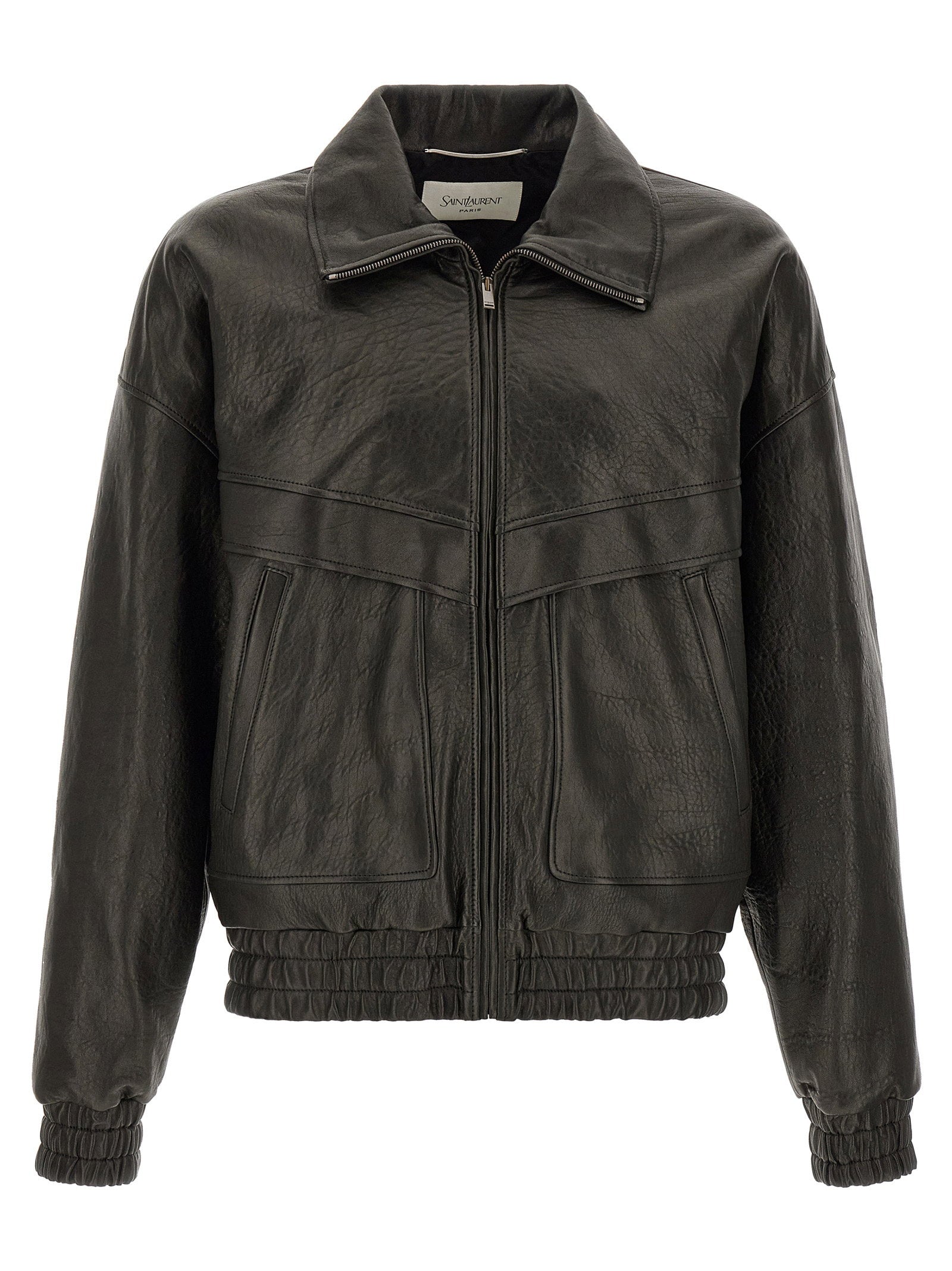 Saint Laurent Bubble Leather Jacket