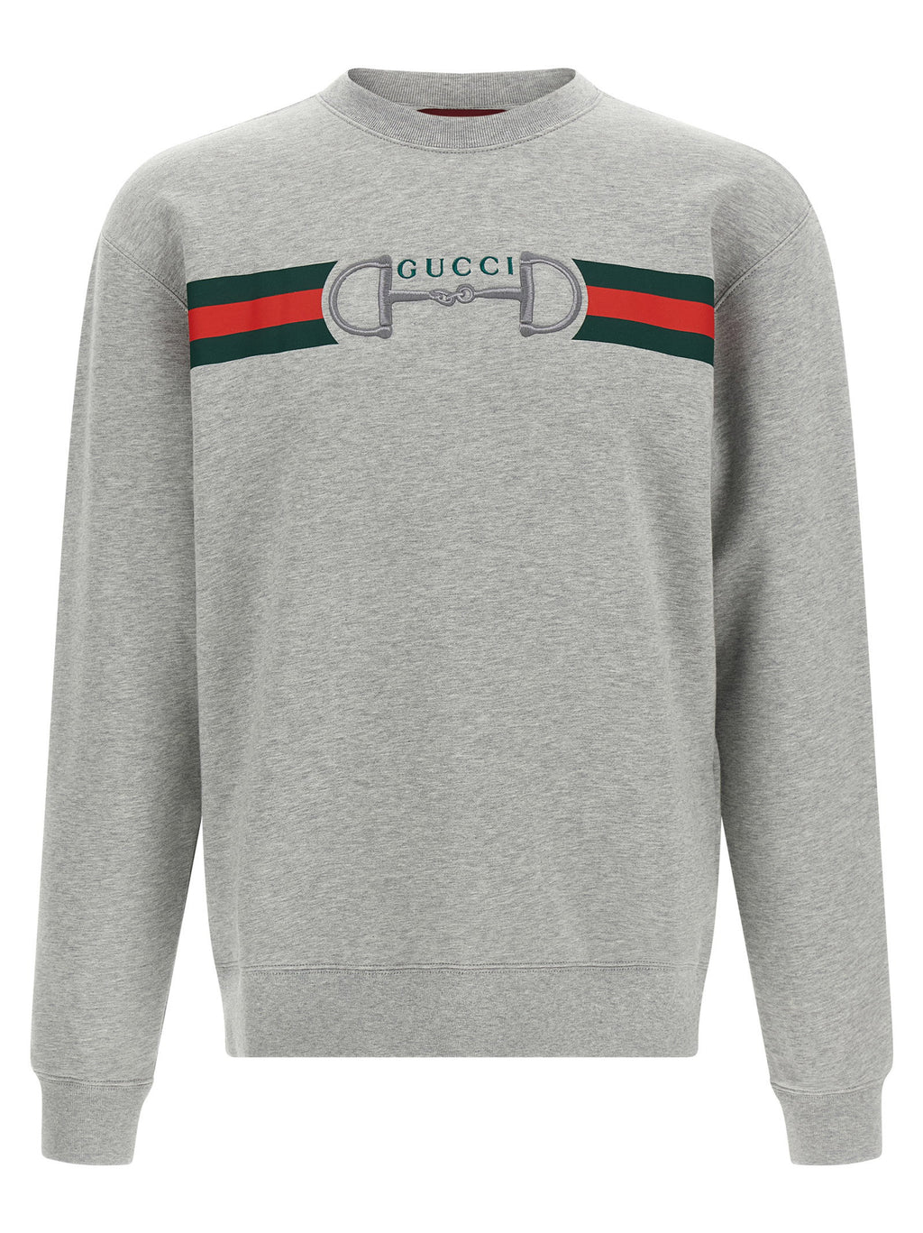 Gucci Web Ribbon And Horsebit Sweatshirt