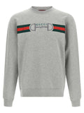 Gucci Web Ribbon And Horsebit Sweatshirt