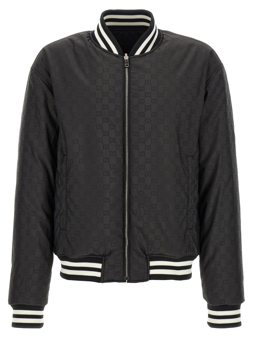 Gucci Gg Reversible Bomber Jacket