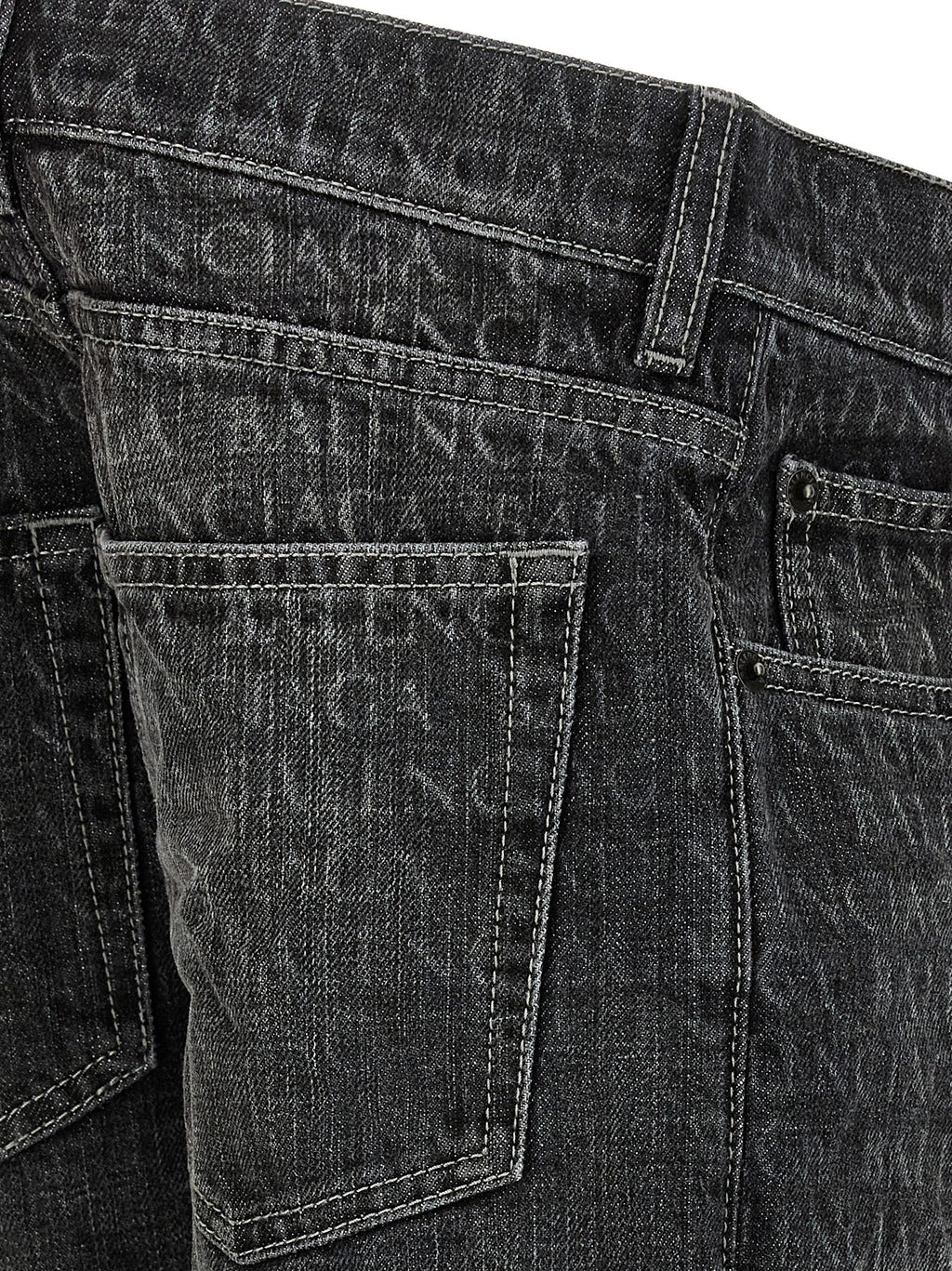 Balenciaga Wide Leg Jeans