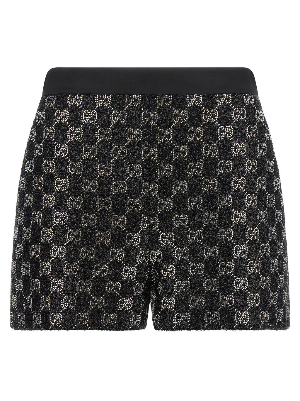 Gucci Gg Lamé Tweed Shorts