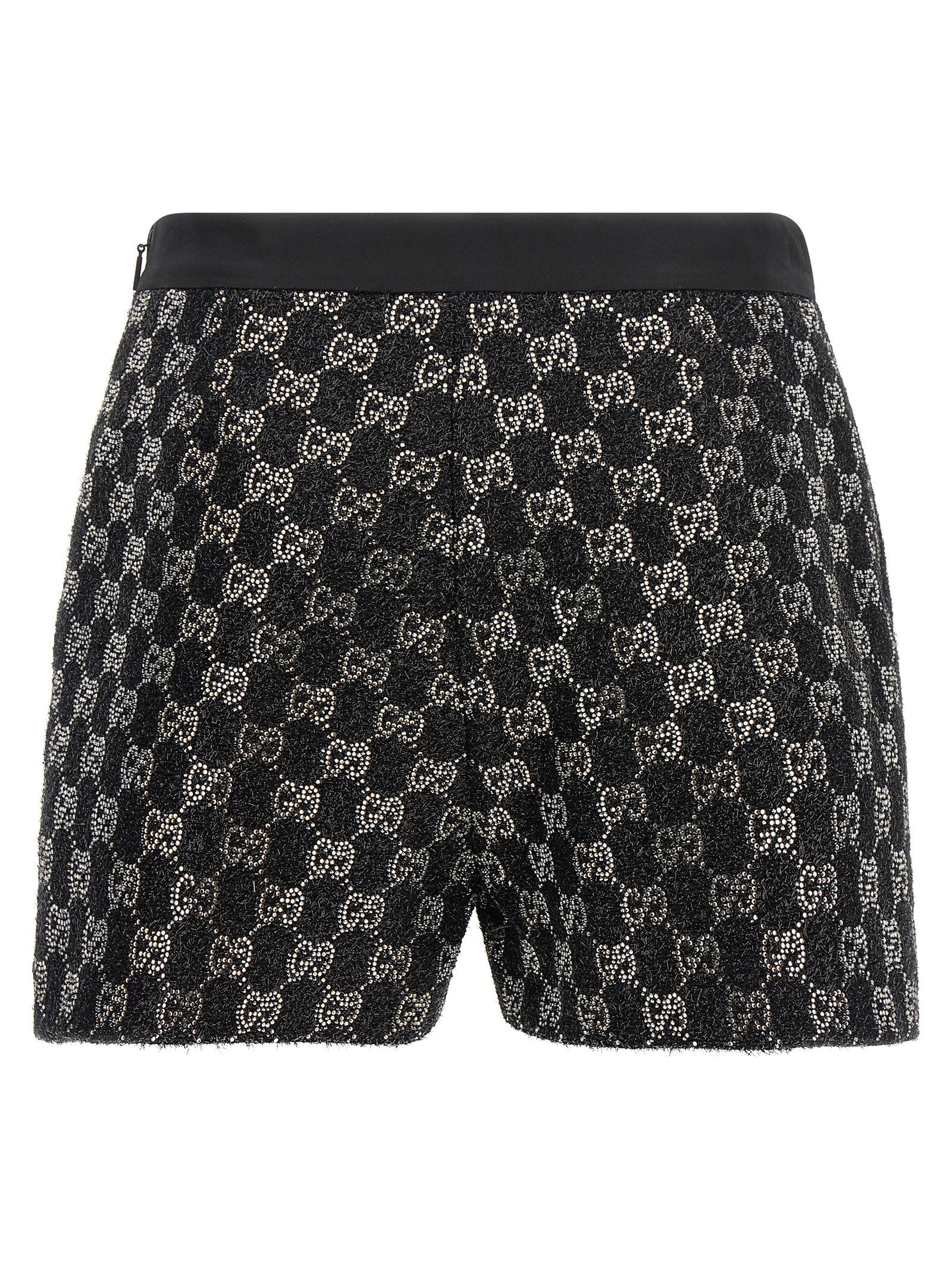 Gucci Gg Lamé Tweed Shorts