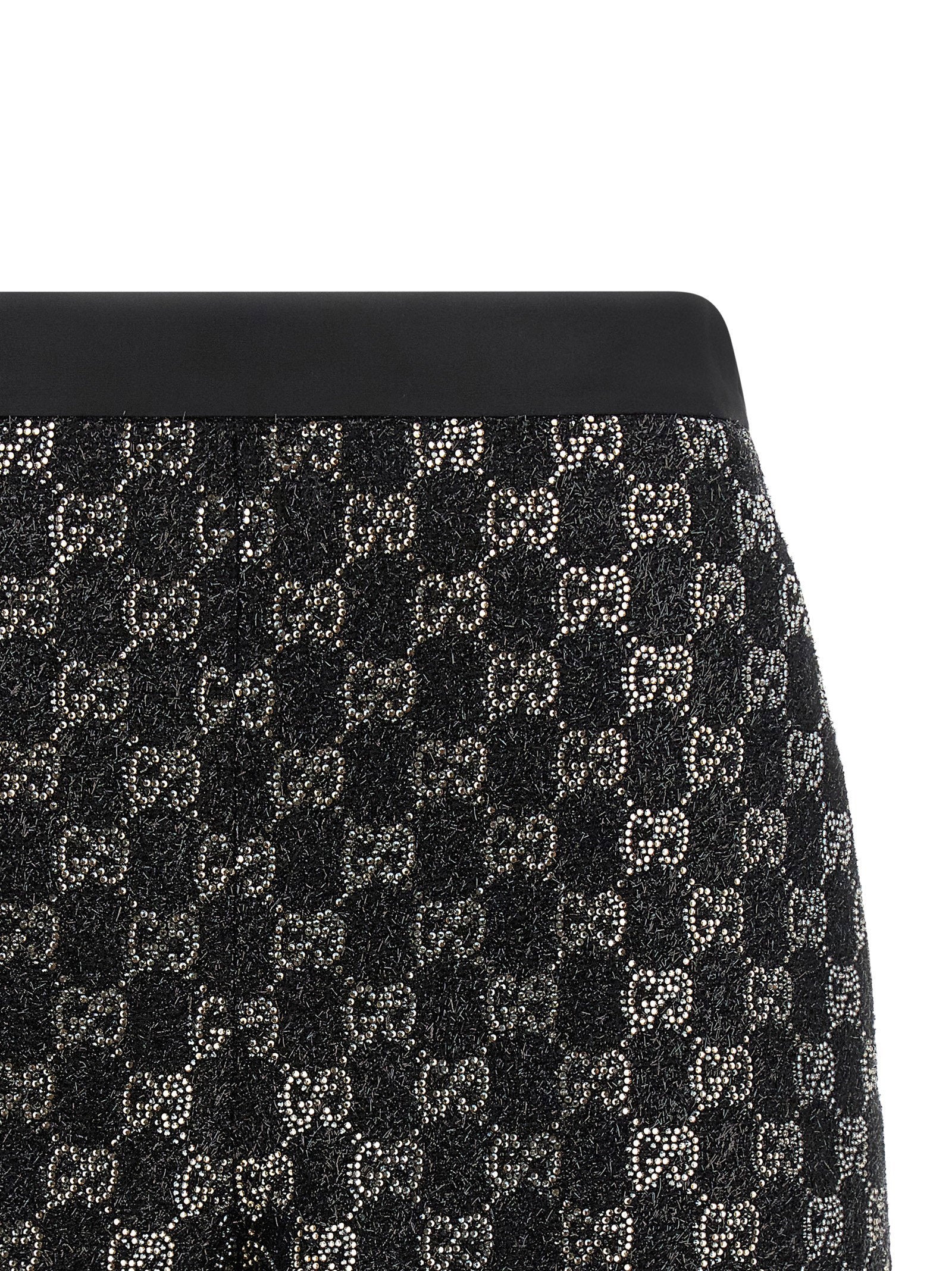 Gucci Gg Lamé Tweed Shorts