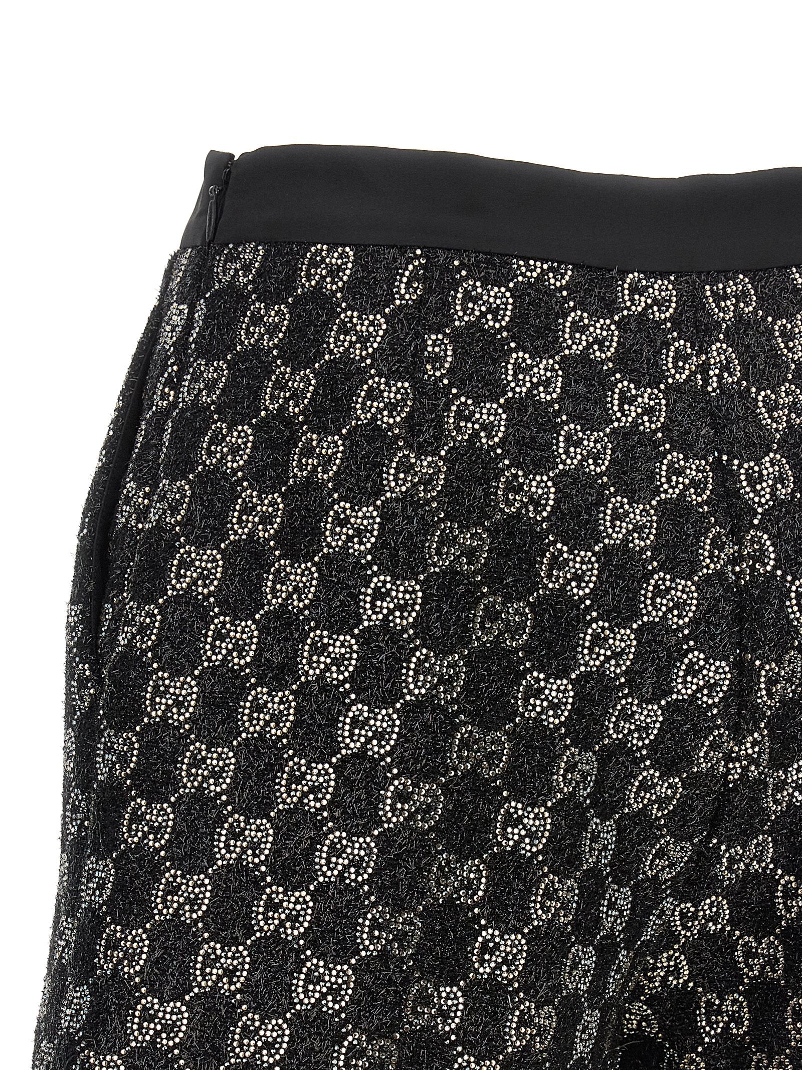Gucci Gg Lamé Tweed Shorts