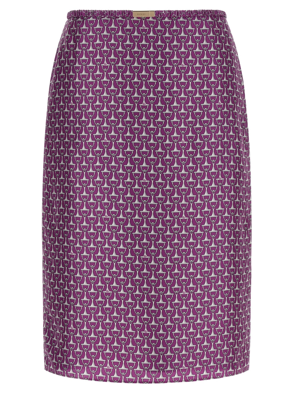 Gucci Morsetto Print Skirt