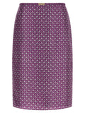Gucci Morsetto Print Skirt