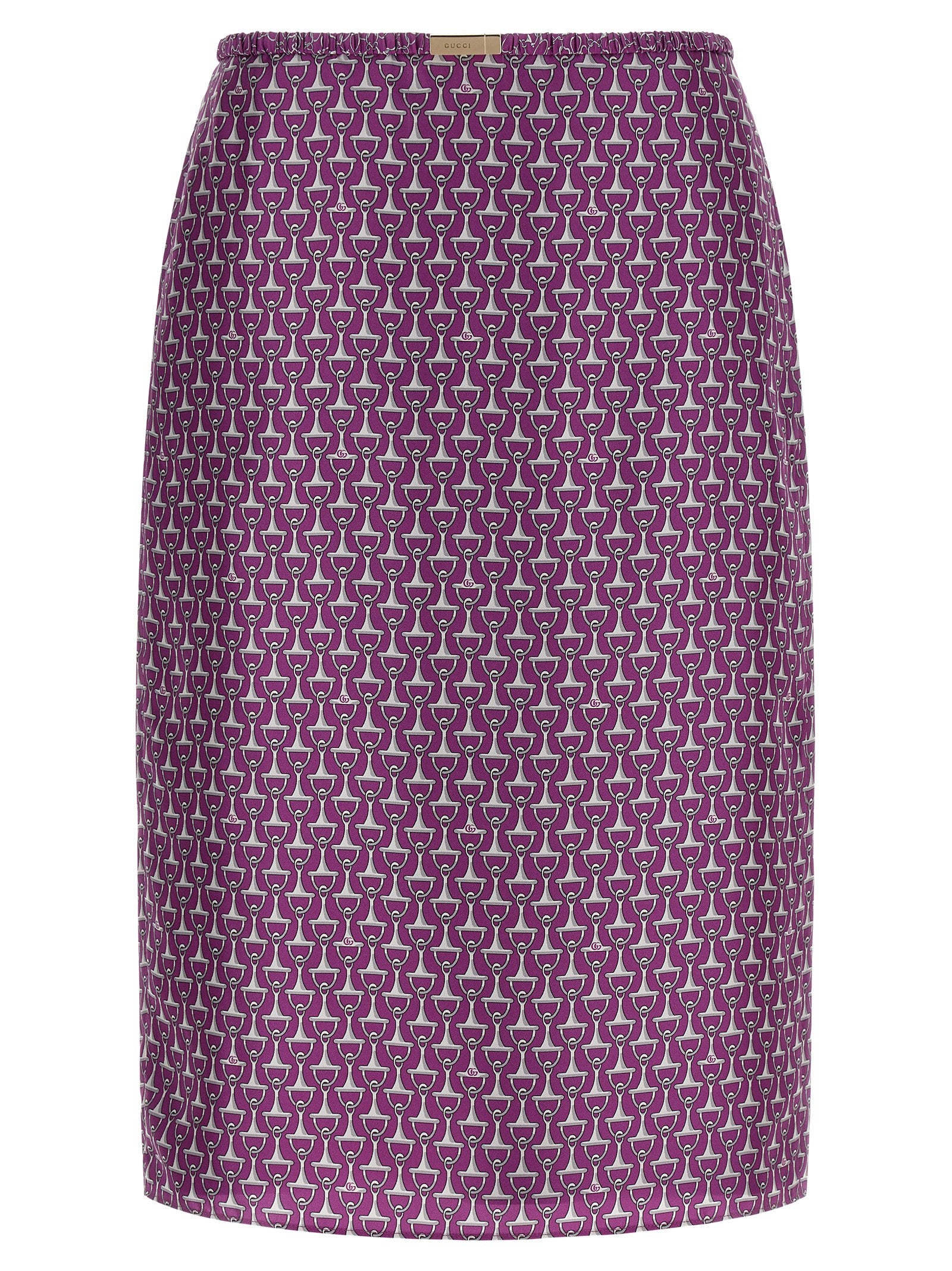 Gucci Morsetto Print Skirt