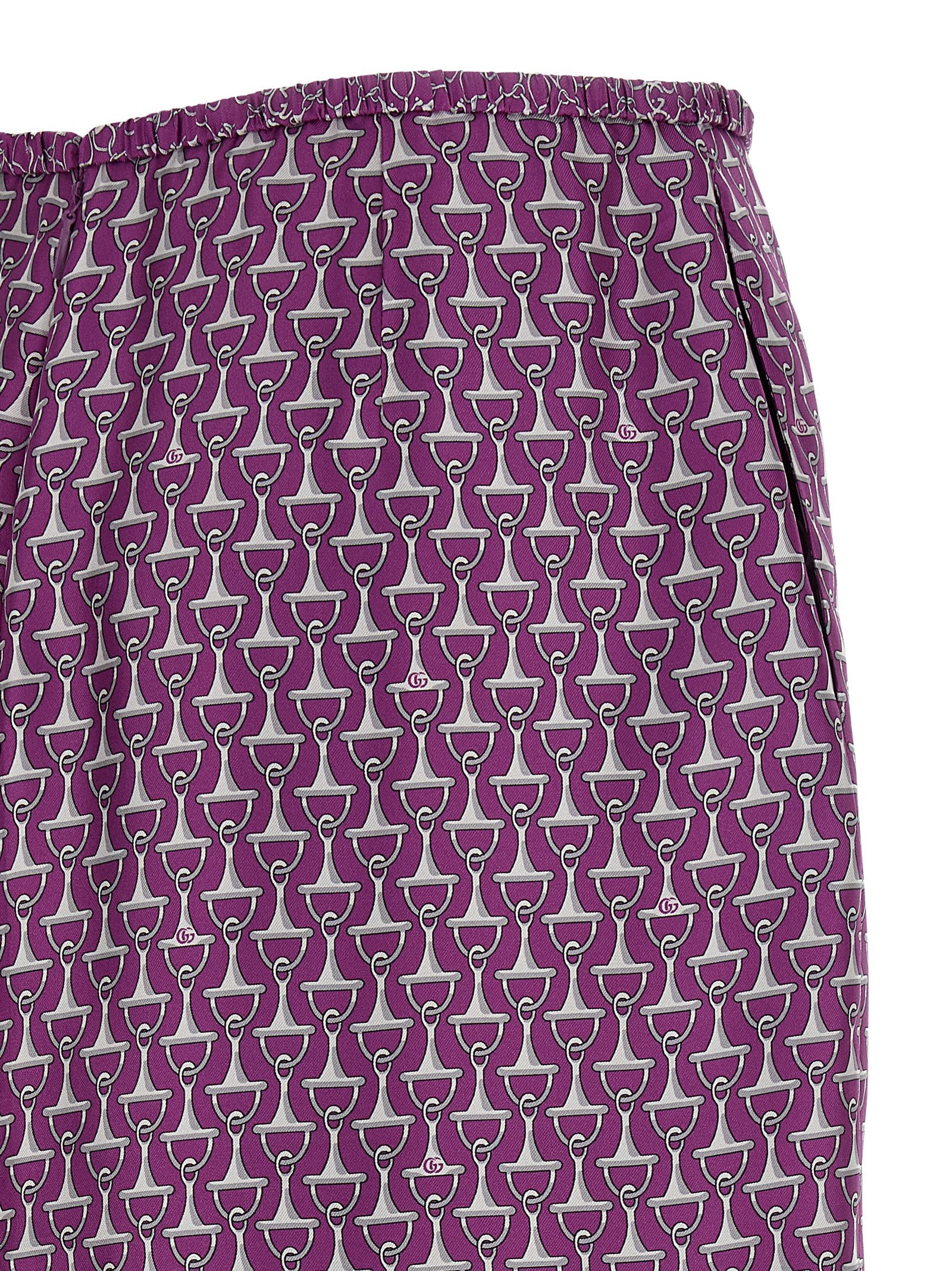 Gucci Morsetto Print Skirt