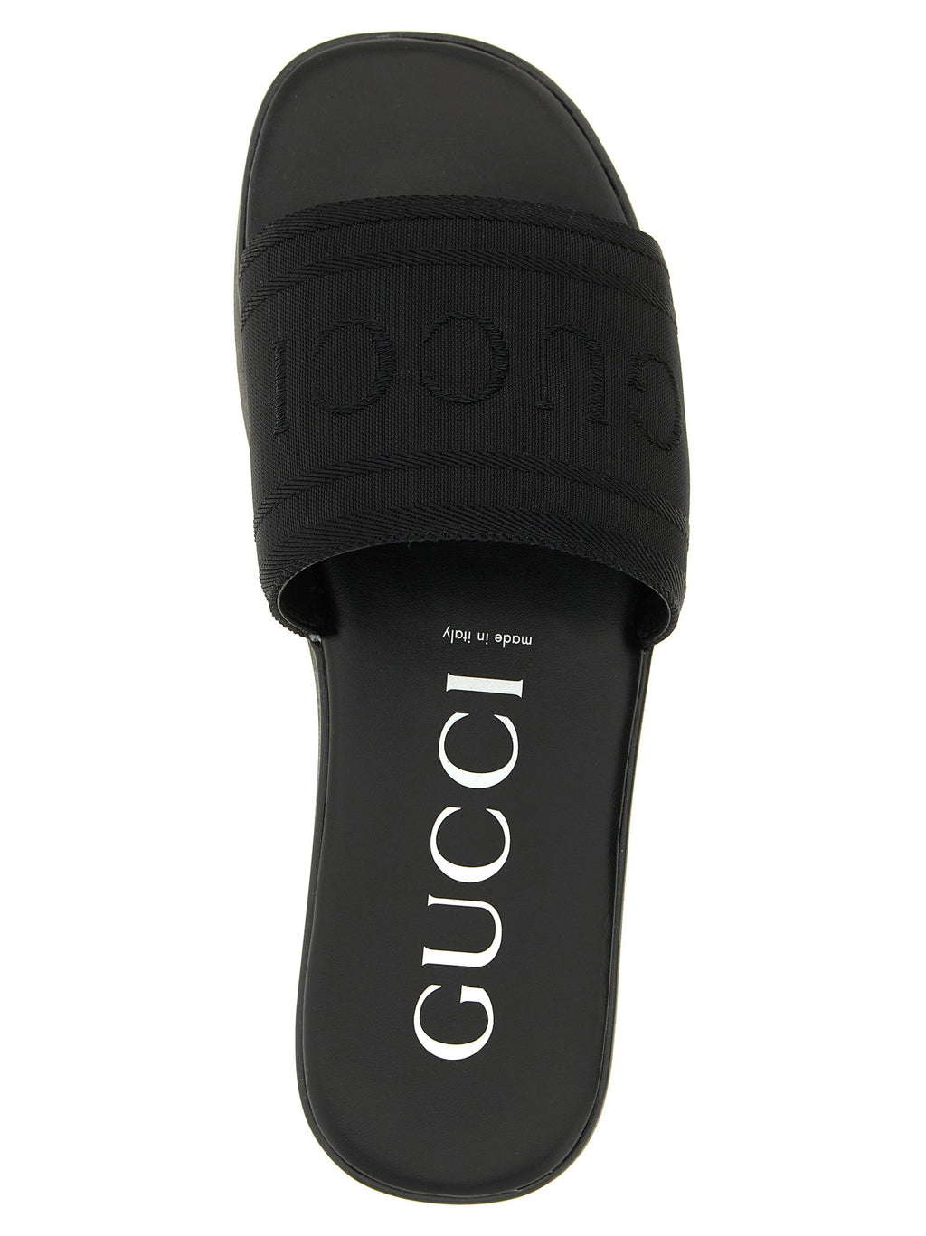 Gucci Jacquard Logo Slides