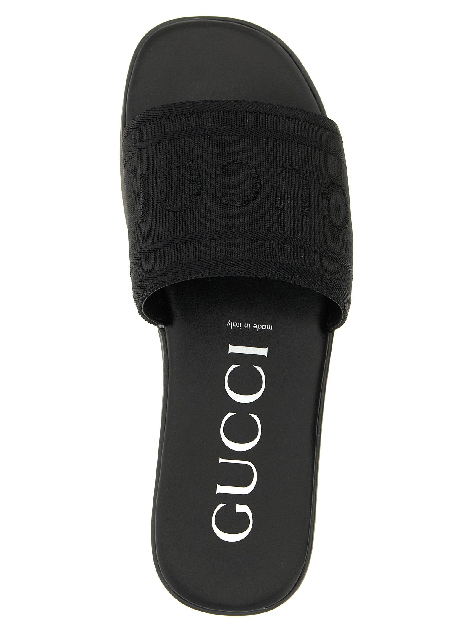 Gucci Jacquard Logo Slides
