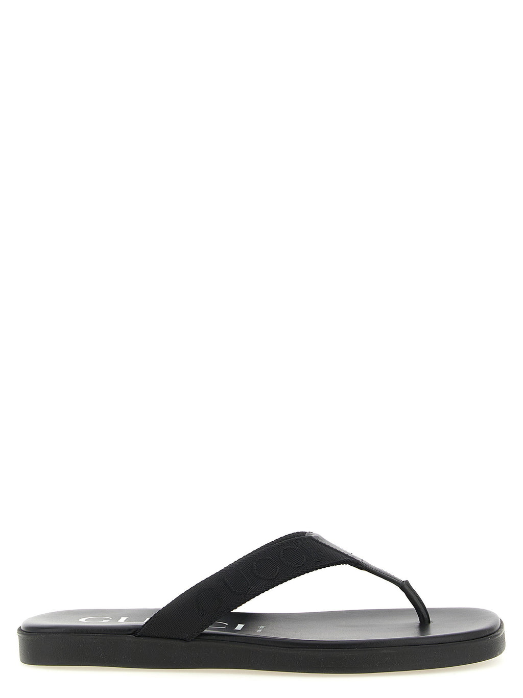 Gucci Jacquard Thong Sandals